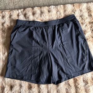 VRST Men's Dark Blue Athletic Shorts